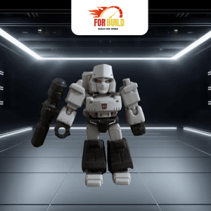 Mô Hình Robot Trắng Đen Cầm Pháo – For Build Mô hình robot trắng đen cầm pháo For Build, thiết kế hiện đại, màu sắc đơn giản nhưng mạnh mẽ, phù hợp sưu tầm và trang trí.