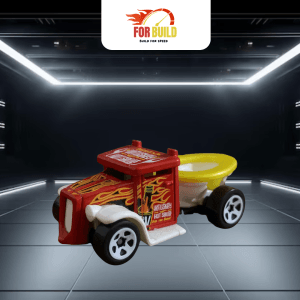 Mô Hình Xe Hot Wheels Đỏ Vàng Phong Cách Độc Lạ – For Build Mô hình xe Hot Wheels đỏ vàng For Build, thiết kế độc lạ, màu sắc nổi bật, phù hợp cho người thích xe mô hình sáng tạo và sưu tầm.