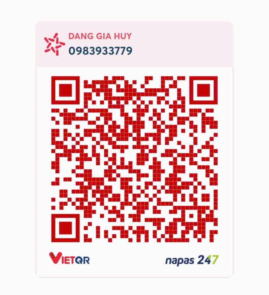 Mã QR ủng hộ duy trì website, giúp đóng góp chi phí hosting, tên miền và phát triển nội dung hữu ích.