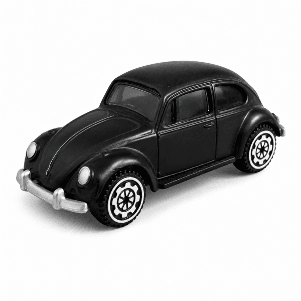 Xe mô hình Volkswagen Beetle màu đen For Build, thiết kế cổ điển cá tính, nhỏ gọn, phù hợp trưng bày, sưu tầm và làm quà tặng.