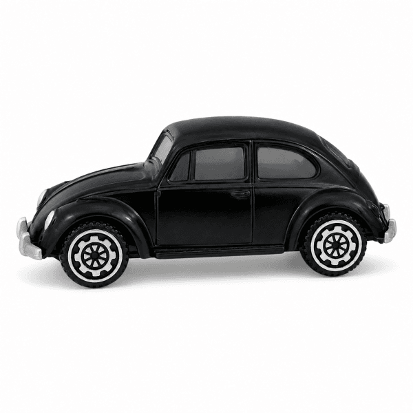 Xe mô hình Volkswagen Beetle màu đen For Build, thiết kế cổ điển cá tính, nhỏ gọn, phù hợp trưng bày, sưu tầm và làm quà tặng.