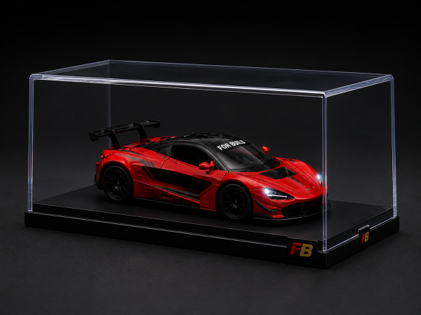 Mô hình xe đua For Build Speed Light 1:64 màu đỏ