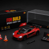 Mô hình xe đua For Build Speed Light 1:64 màu đỏ