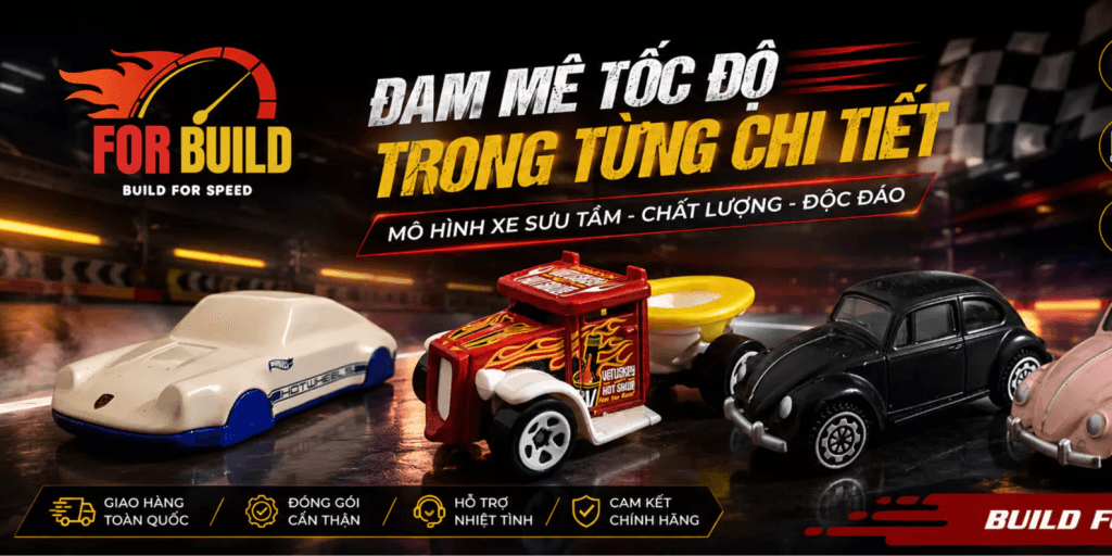 For Build - Mô hình xe sưu tầm chất lượng cao Build For Speed